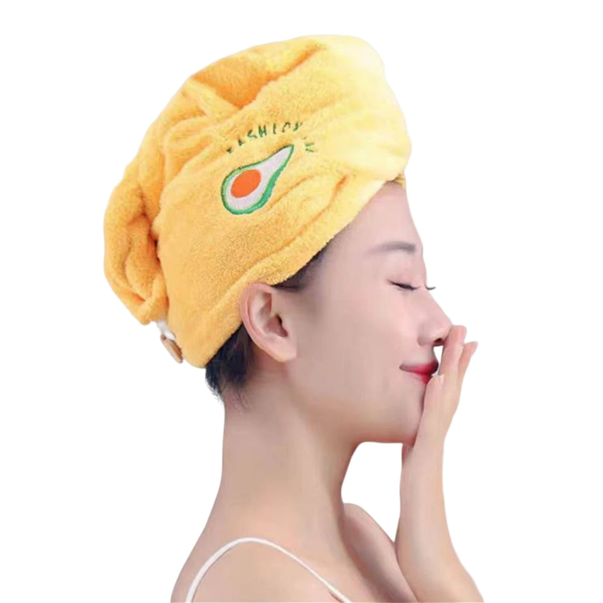 Dry Hair Cap Bath Water Absorption Fast Towel Being Soft Without Falling