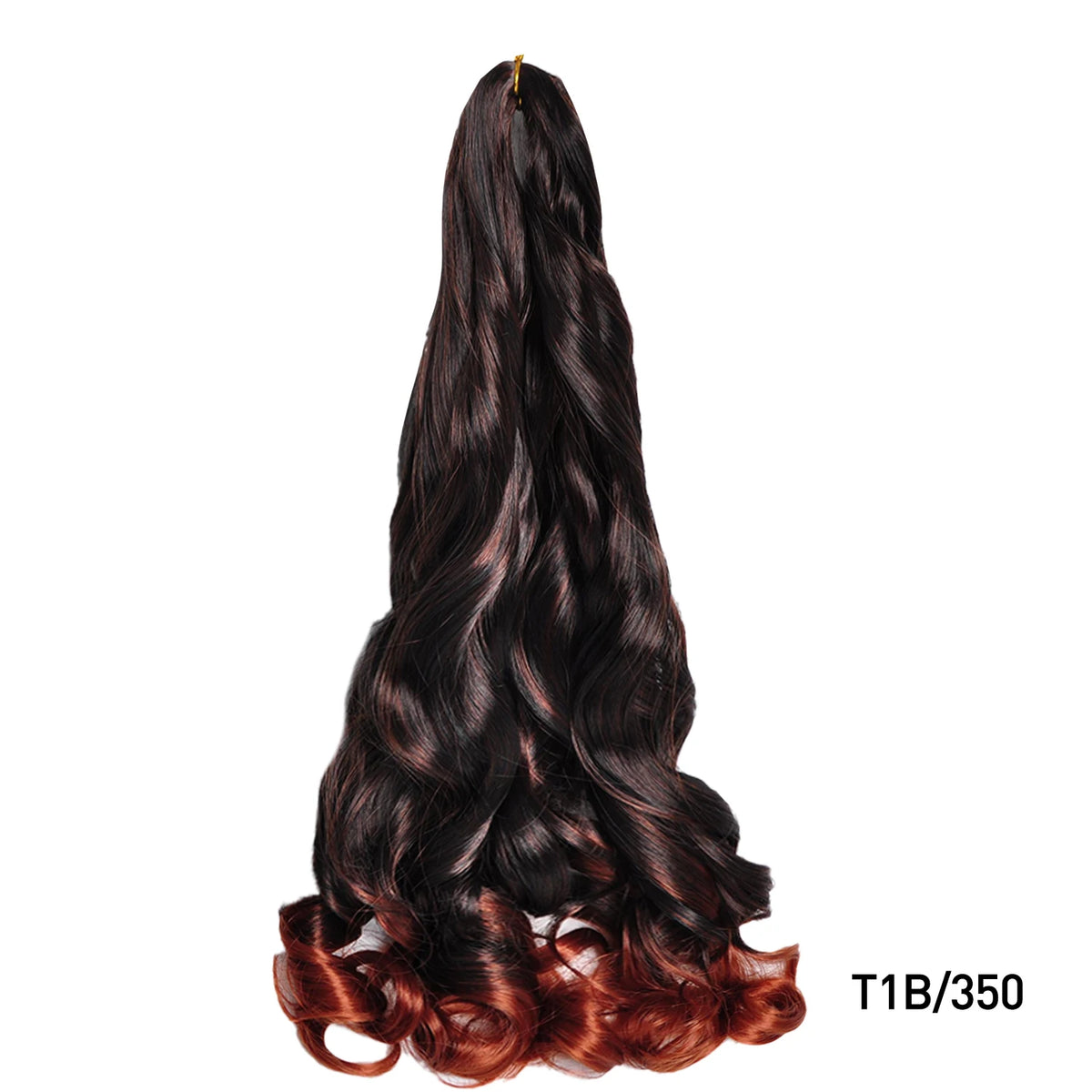 French Curls Braiding Hair Extensions Synthetic Spanish Curl Loose Wave Spiral Braids