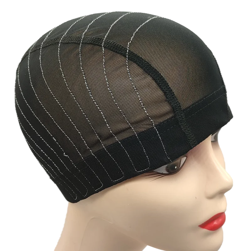 4X4/5X5 Lace Closure Mesh Wig Caps Stretchy Breathable Spandex Dome Guideline Sewing