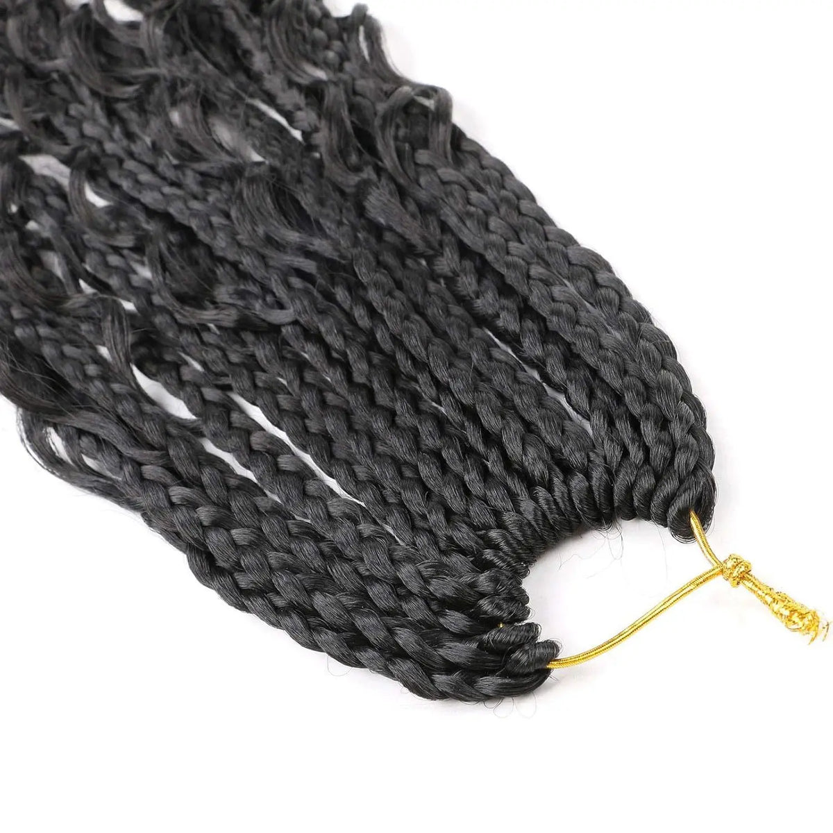 Synthetic Bohemian Curly Hair Strands, 10 Inch, 13 Strands, 1 Pack