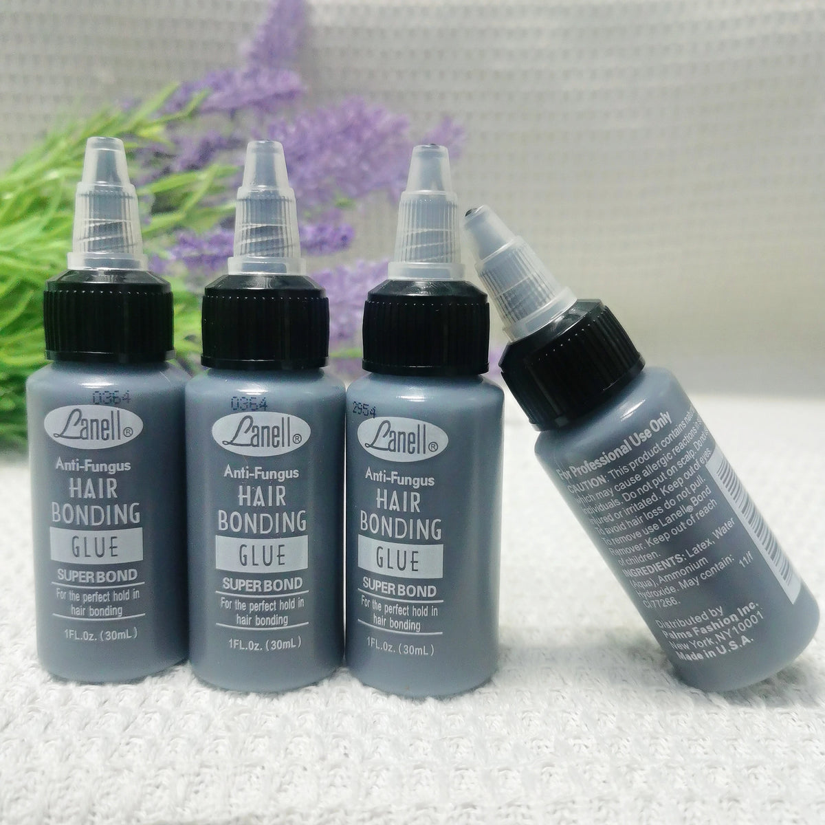Black Hair Weaving Bonding Glue - Anti-Fungus Super Bond (1/2/4 oz)