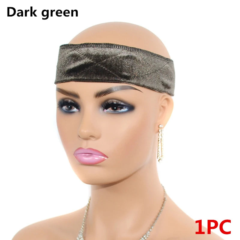 1PC Adjustable Wig Grip Band for Lace Front, No-slip Velvet Wig Grip Headbands Keeping Wigs in Place
