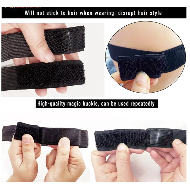 Wig Band Edges Melt Adjustable Magic Sticker Edge Width Elastic Hair