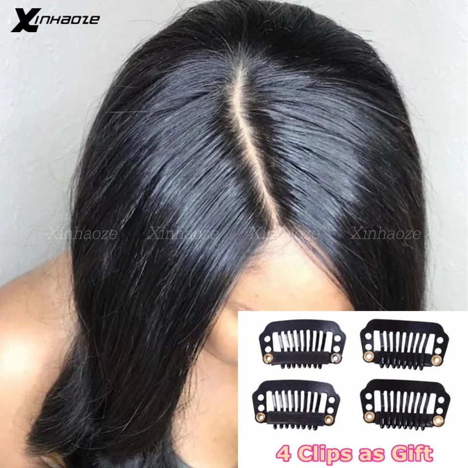 5x5 Silk Base Closure, Silicone Silk Top Human Hair Lace Closure, Free Middle Part