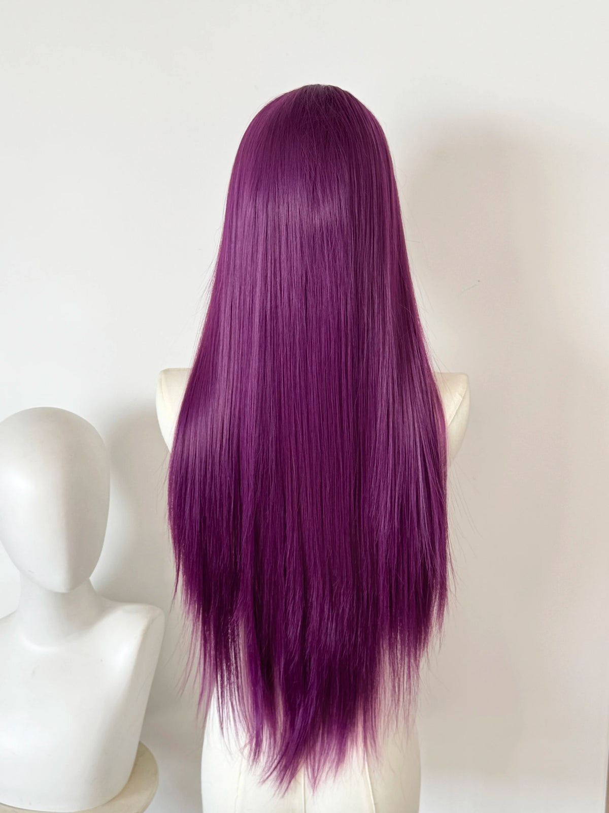 Raspberry Purple Wig Deep Hand Hook 26inch 13*4 Large Lace On The