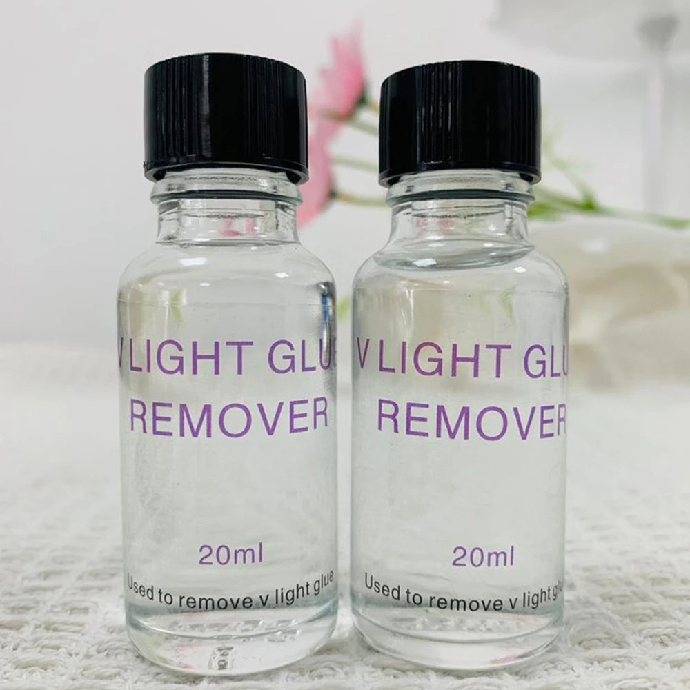 V-Light Hair Extension Glue Set with UV Machine — Traceless Tape Extensions