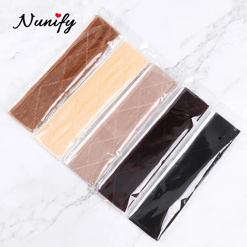 Non-slip Soft Velvet Women Wig Grips Headband Women Velvet Wig Accessories Grip Scarf Headband Adjustable