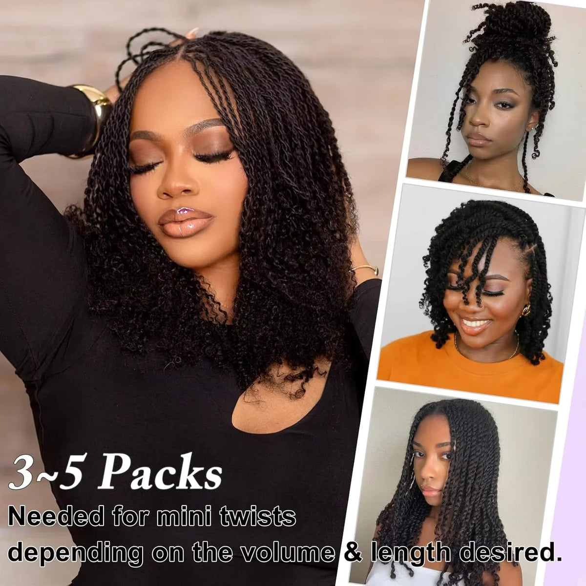 Natural Brazilian 4C Afro Kinky Bulk Human Hair for Locs Braiding Remy Hair Bundle 30g/Pack No Weft 4C Afro Kinky 10-18 Inch
