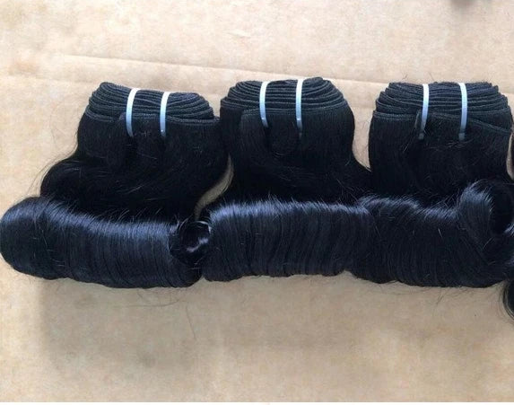 Natural Color Human Hair Egg Curly Weave Bundle, Soft and Bouncy, Brazilian Virgin Remy