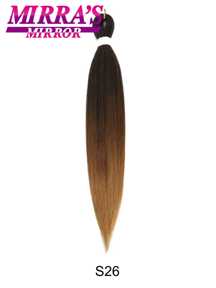 Synthetic Pre Stretched Braiding Hair To Make Senegalese Box Braid Natural Soft
