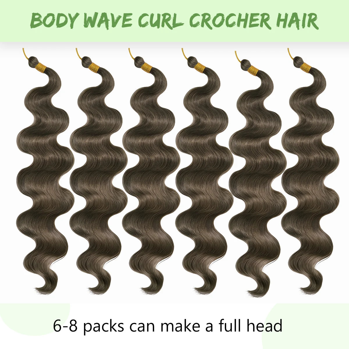 Bora Braids Hair Soft Body Wave Boho Braiding Synthetic Deep Curly Crochet
