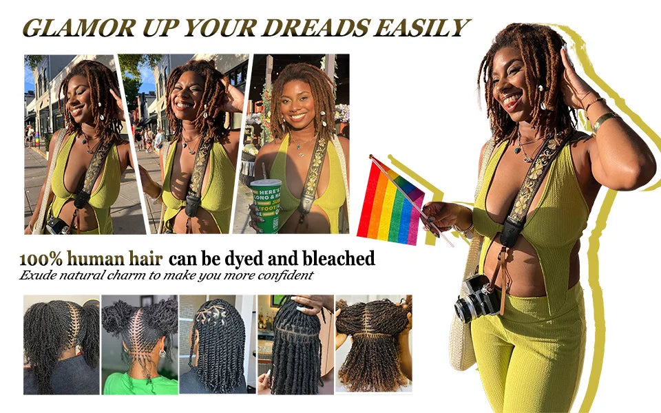Afro Kinky Curly Bulk Human Hair for Braiding, Remy, No Attachment, Soft and Lightweight