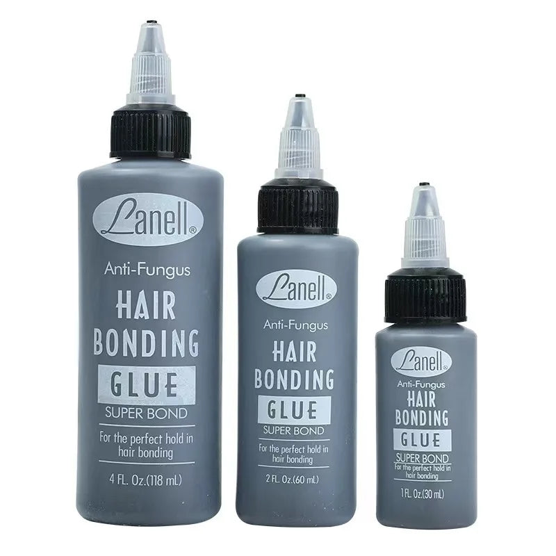 1Oz/2Oz /4Oz Anti-Fungus Hair Bonding Glue 30/60/118ml Strong Hold Adhesive for Wig Hair Systems