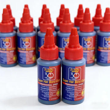 Waterproof Wig Glue and Remover - Super Bonding Adhesive for Lace Front Wigs, Closures and Hair Extensions (30ml/118ml)