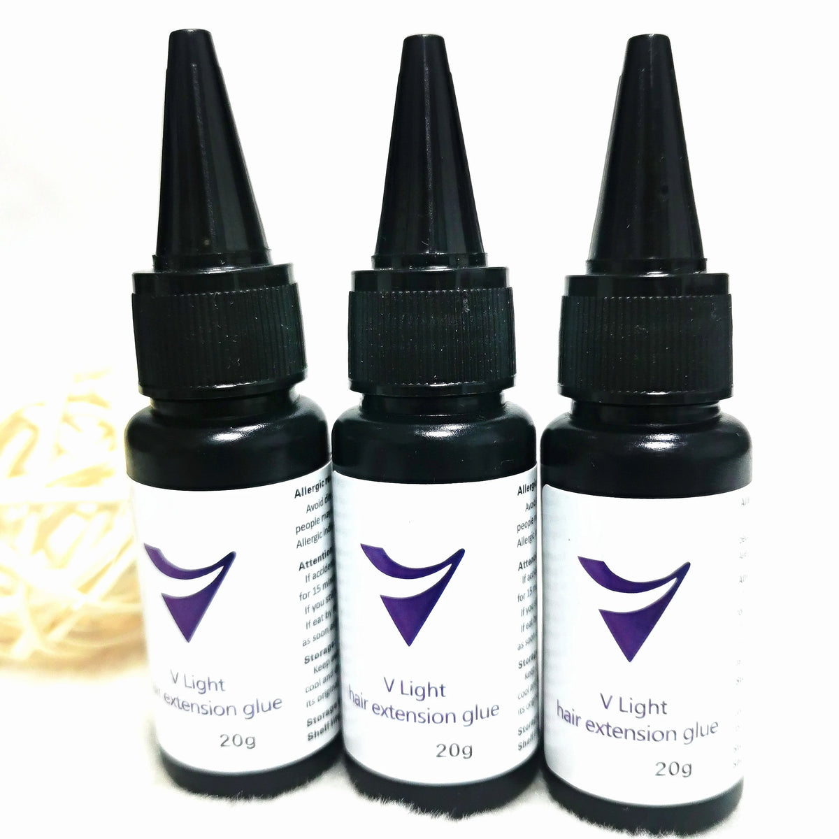 V-Light Hair Extension Glue Set with UV Machine — Traceless Tape Extensions