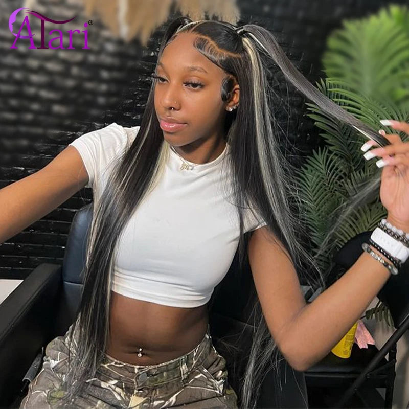 13x6 Lace Frontal Body Wave Human Hair Wigs Blonde 27 Black Pre