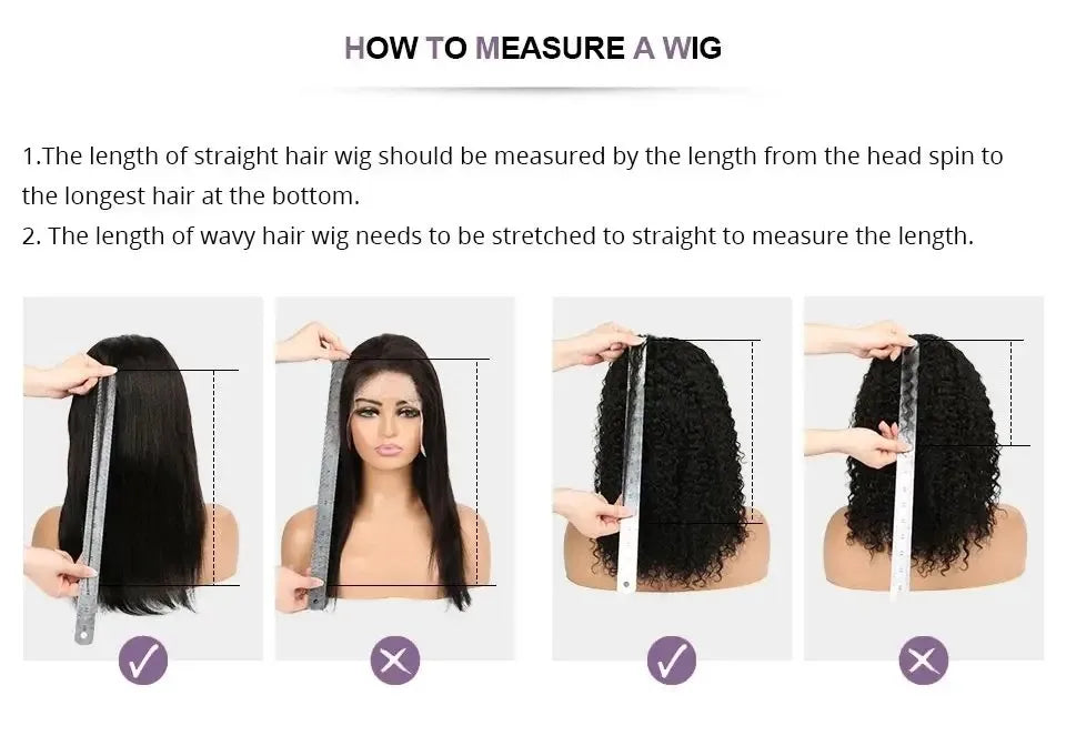 Midnight Blue Wig Long Straight Lace Fornt, 13x4 HD Glueless Synthetic Blend