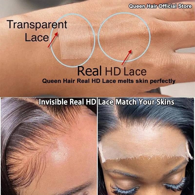 Loose Deep Real HD Lace Wig Raw Hair Pre Plucked Full Frontal