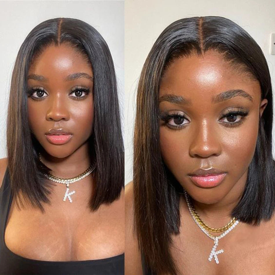 15A Brazilian Bone Straight Bundles with 13x4 Frontal, Virgin Human Hair, HD Transparent Lace