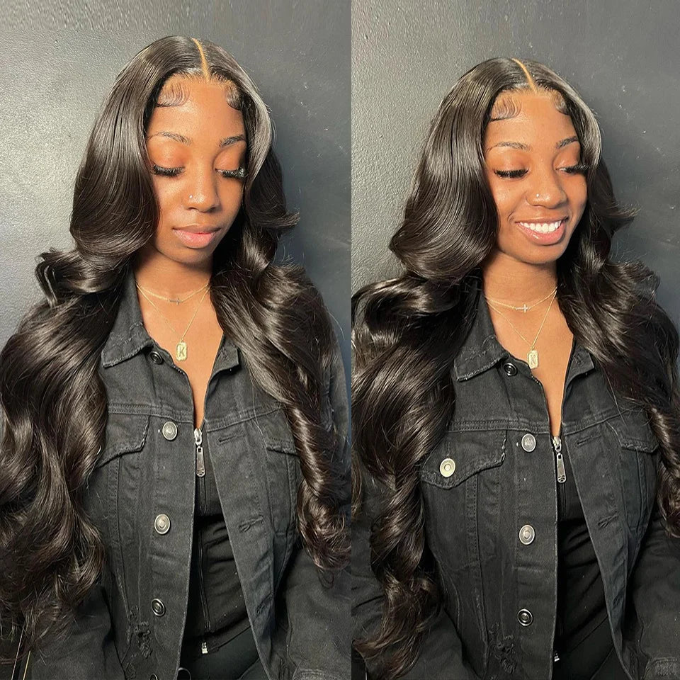Body Wave 15A Human Hair Bundles, 30-32 Inch Unprocessed Virgin, Natural Black