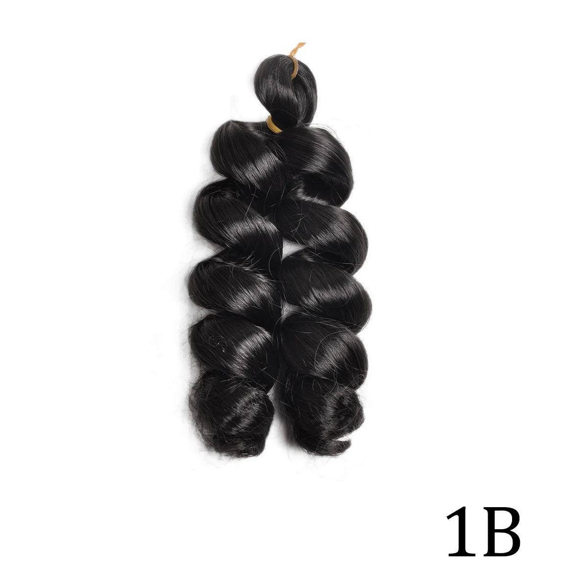 12inch Synthetic Italian Curls Braids Hair Crochet Loose Extensions Boho Deep Wave