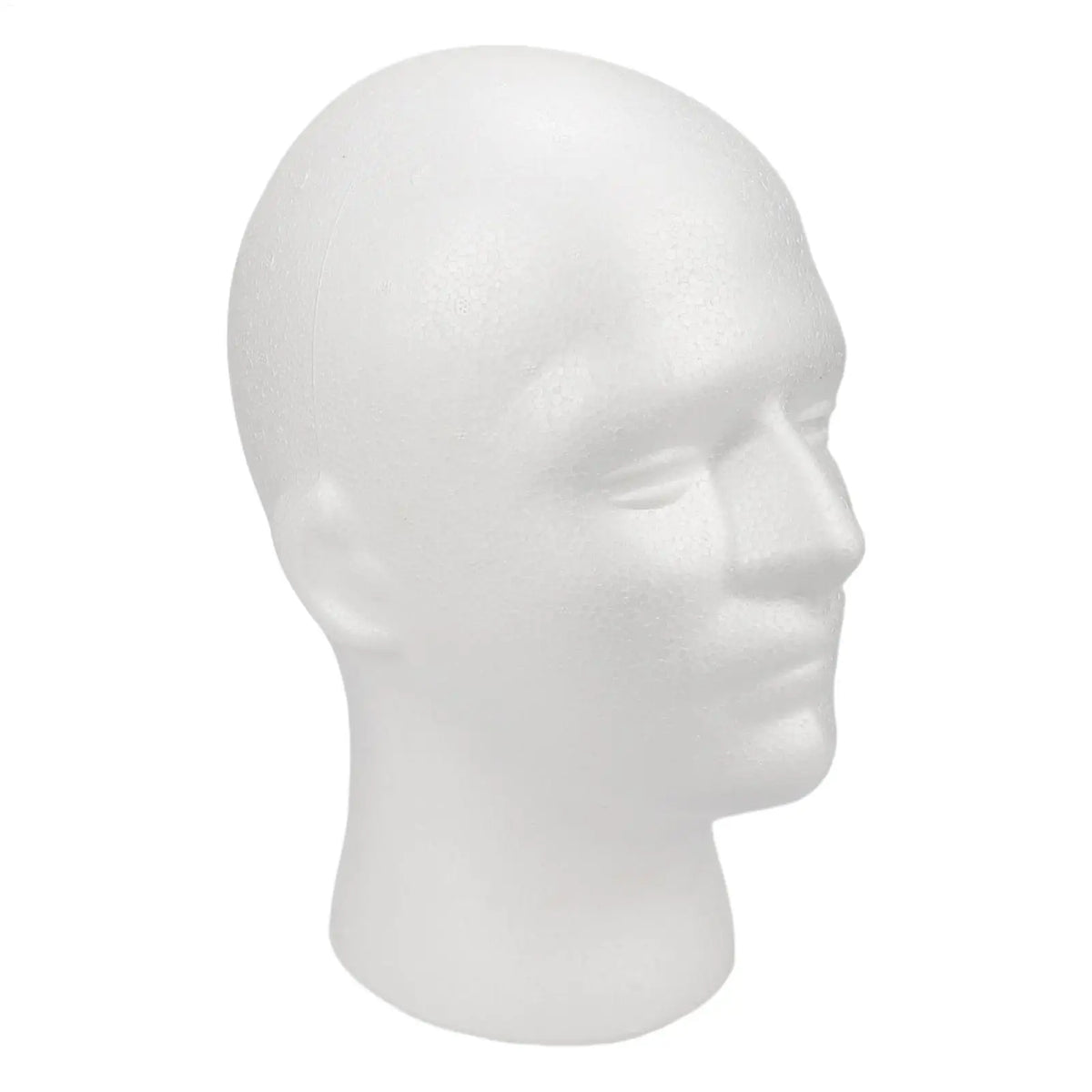 Foam Mannequin Head Display Stand for Hats, Glasses and Wigs