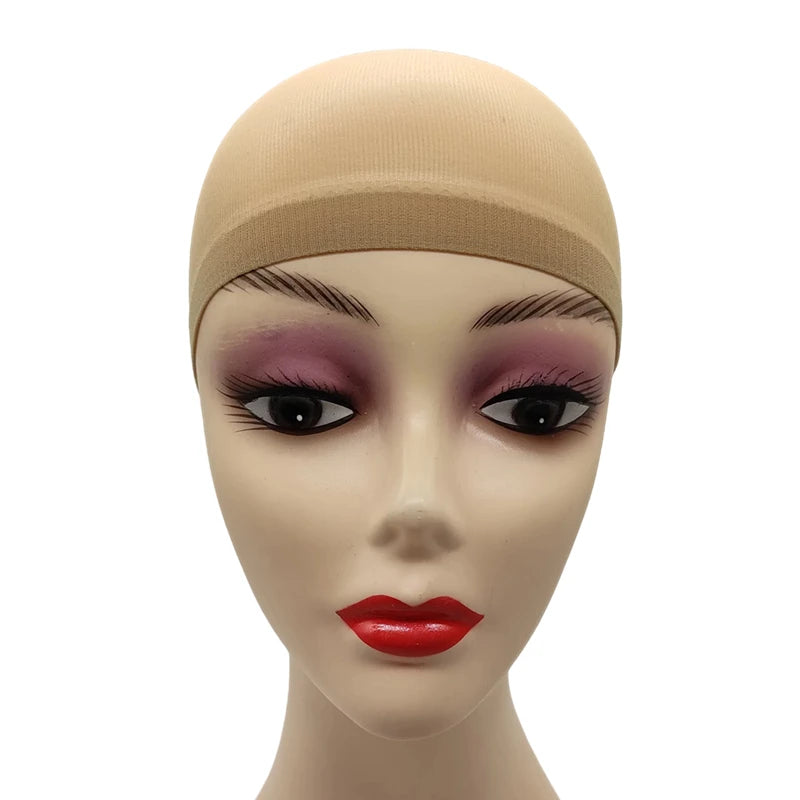 Top Stocking Wig Cap Hair Net Weave Nets Black Brown Stretch Mesh