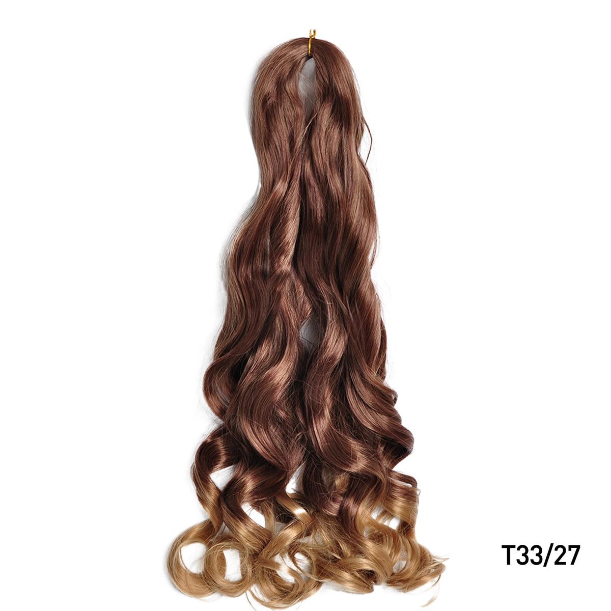 French Curls Braiding Hair Extensions Synthetic Spanish Curl Loose Wave Spiral Braids