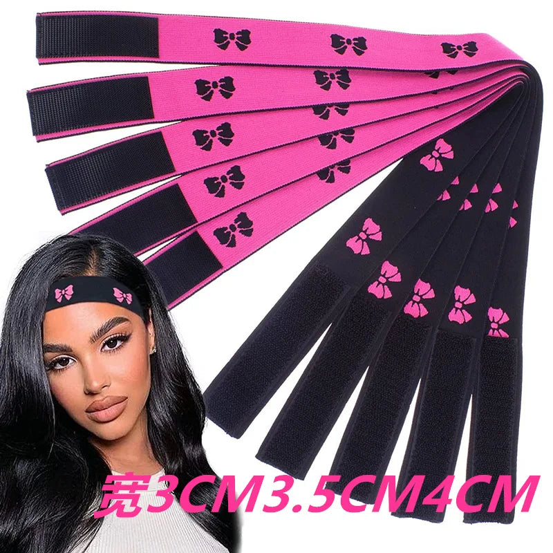 1/5/ Elastic Band Wig Edges Wrap Lace Melting To Lay Baby Hair