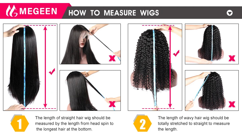Afro Kinky Curly Human Hair Lace Front Wig — 13x4 Lace, Pre-Plucked