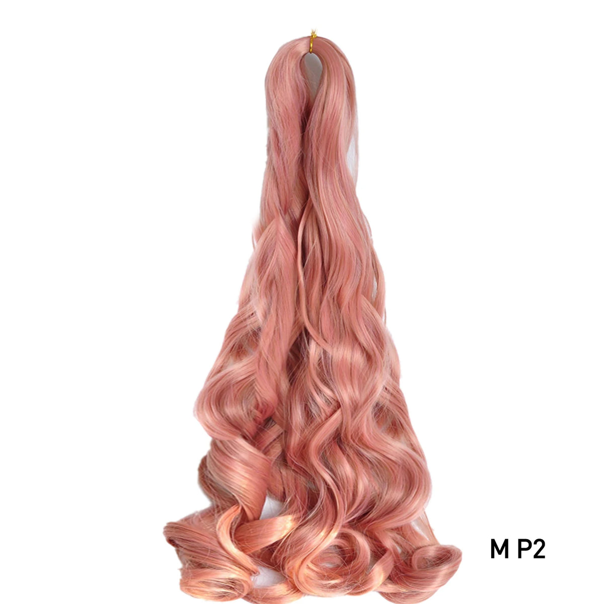 French Curls Braiding Hair Extensions Synthetic Spanish Curl Loose Wave Spiral Braids