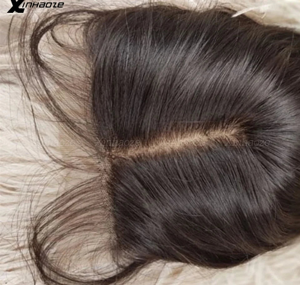 5x5 Silk Base Closure, Silicone Silk Top Human Hair Lace Closure, Free Middle Part