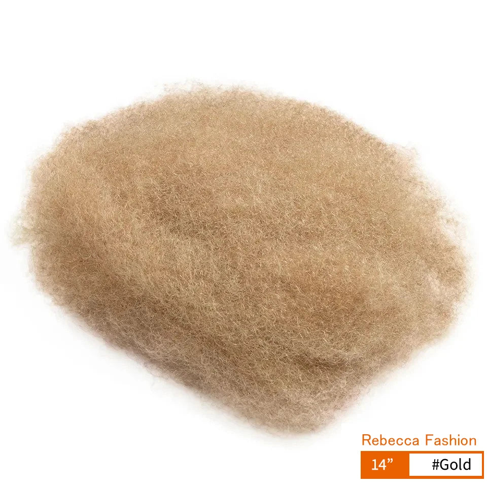 Afro Kinky Curly Bulk Human Hair for Braiding, Remy, No Attachment, Soft and Lightweight