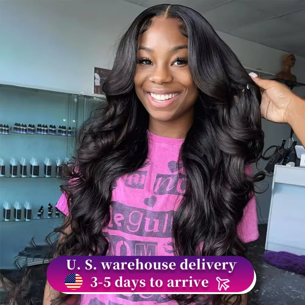 250% Density Body Wave, 13x4 HD Lace Frontal Human Hair Wig Burmese