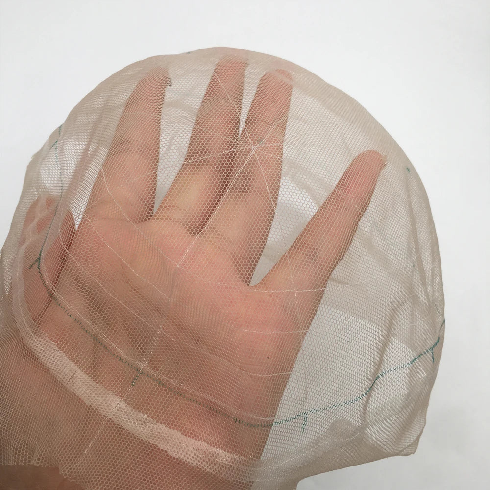 9*7 Inches PU Wig Cap Base Net for Making Men's Toupee Hair-Piece-Base-Caps