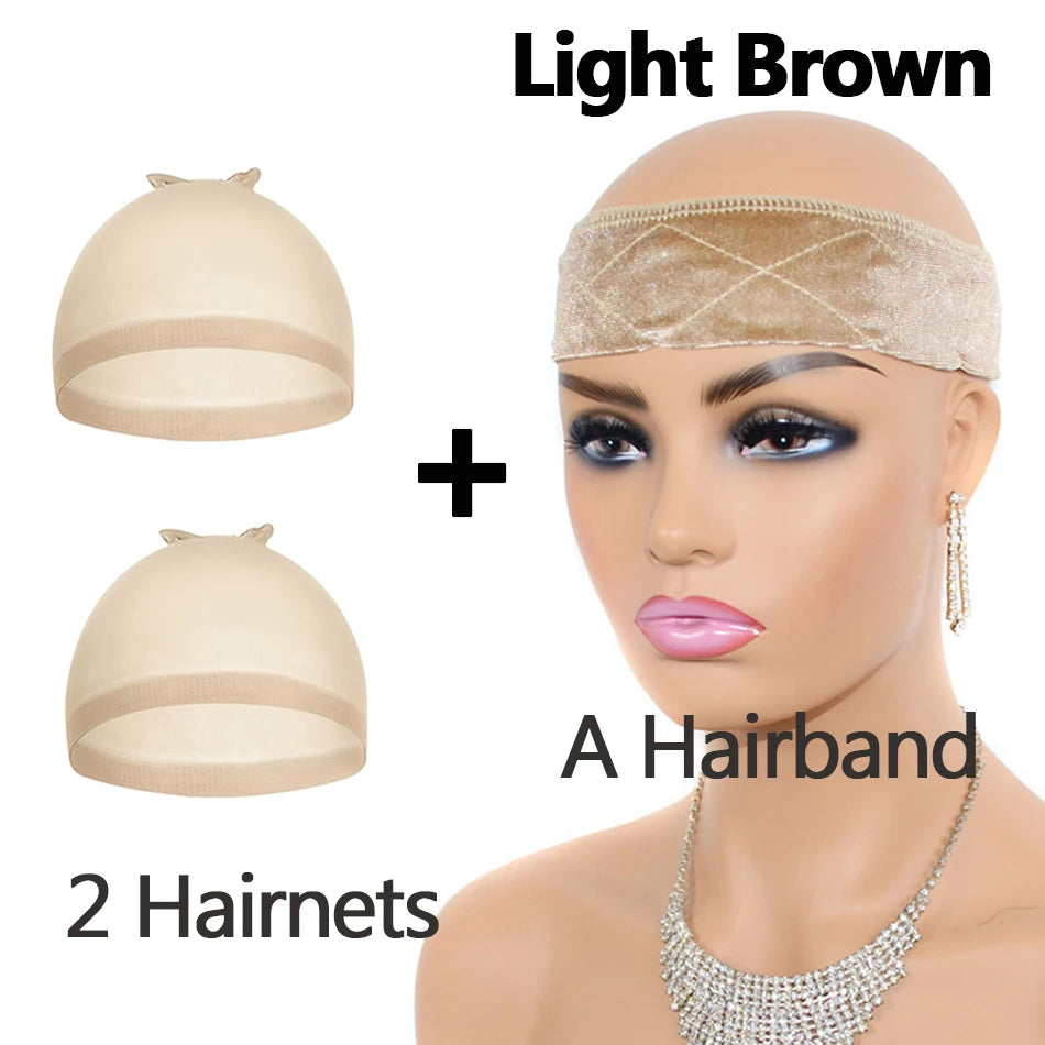 Velvet Wig Grips Headband Adjustable Grip Headbands Lace Frontal Non-slip Soft To