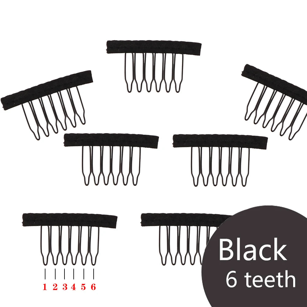 U Part Wig Cap Mono Lace Dome Making 3Cm Knit Band& 6Teeth