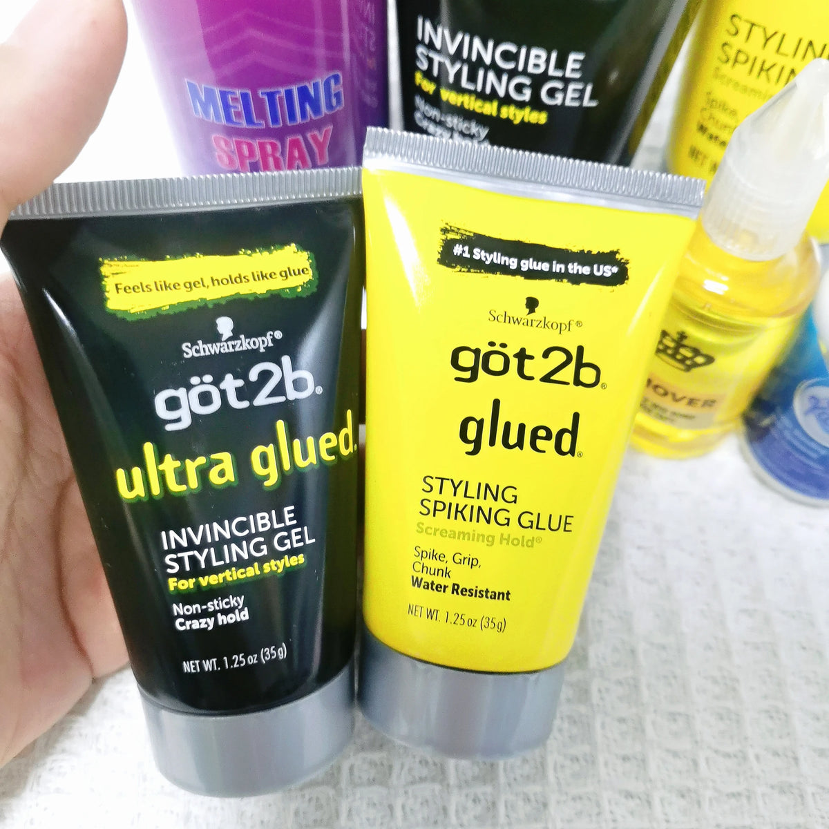 Got 2B Glued 35g Hair Gel Spray E Freeze Wig Adhesives Dege