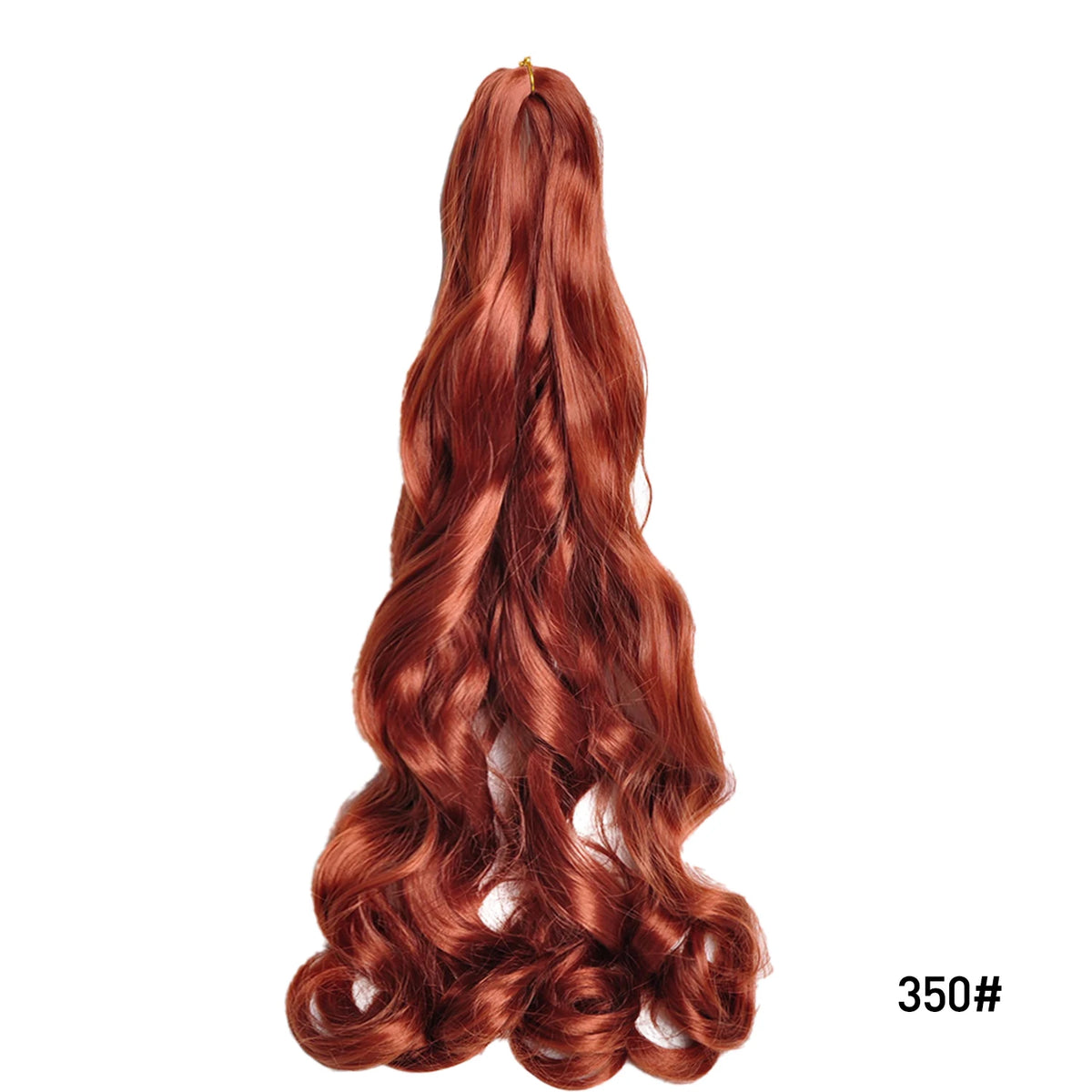 French Curls Braiding Hair Extensions Synthetic Spanish Curl Loose Wave Spiral Braids