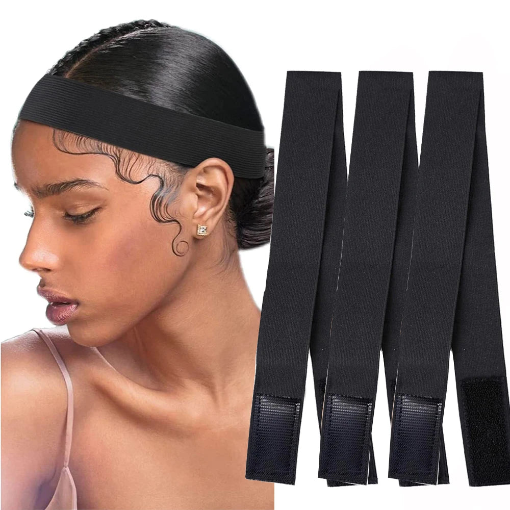Elastic Band Wig Edges Wrap Lace Melting To Lay Baby Hair Edge