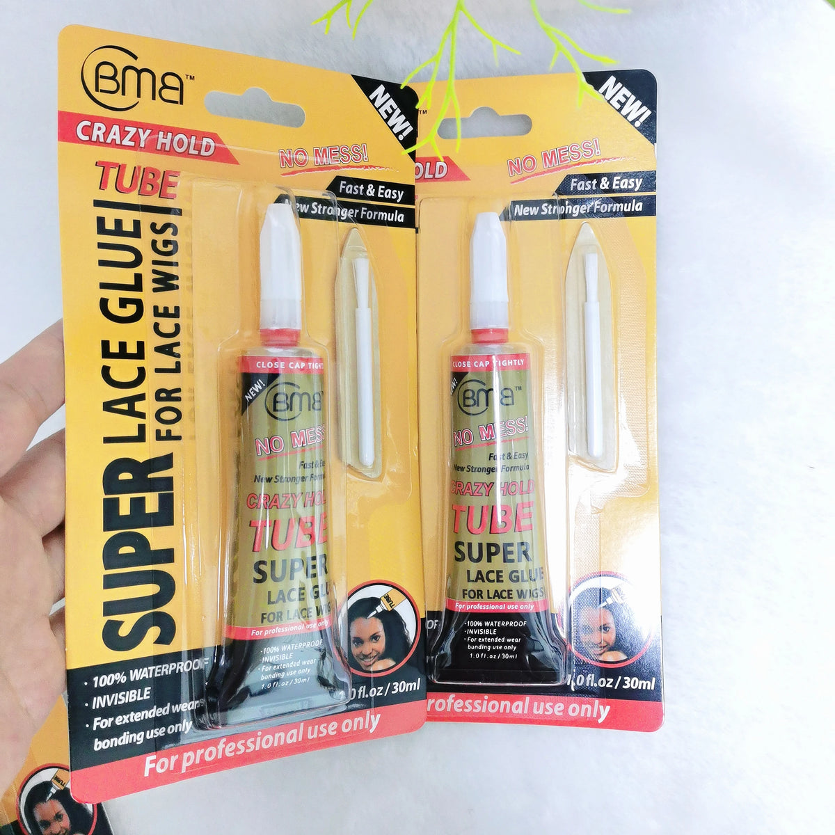 Crazy Hold Tube Super Lace Glue Wigs Waterproof Invisible Bonding Replace Adhesive