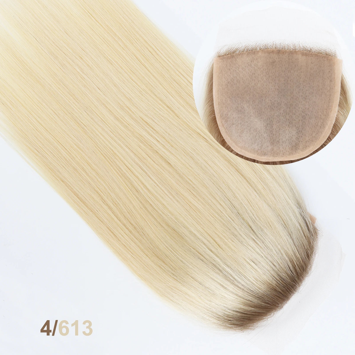 2/613 Ombre Light Blonde Topper Lace Front Real Remy Human Hair Toupee