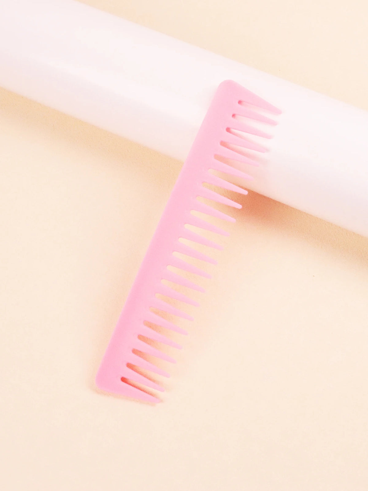 Wide Toothed Comb With and Without Handle, Used for Daily Hair Care, Durable ABS Plastic