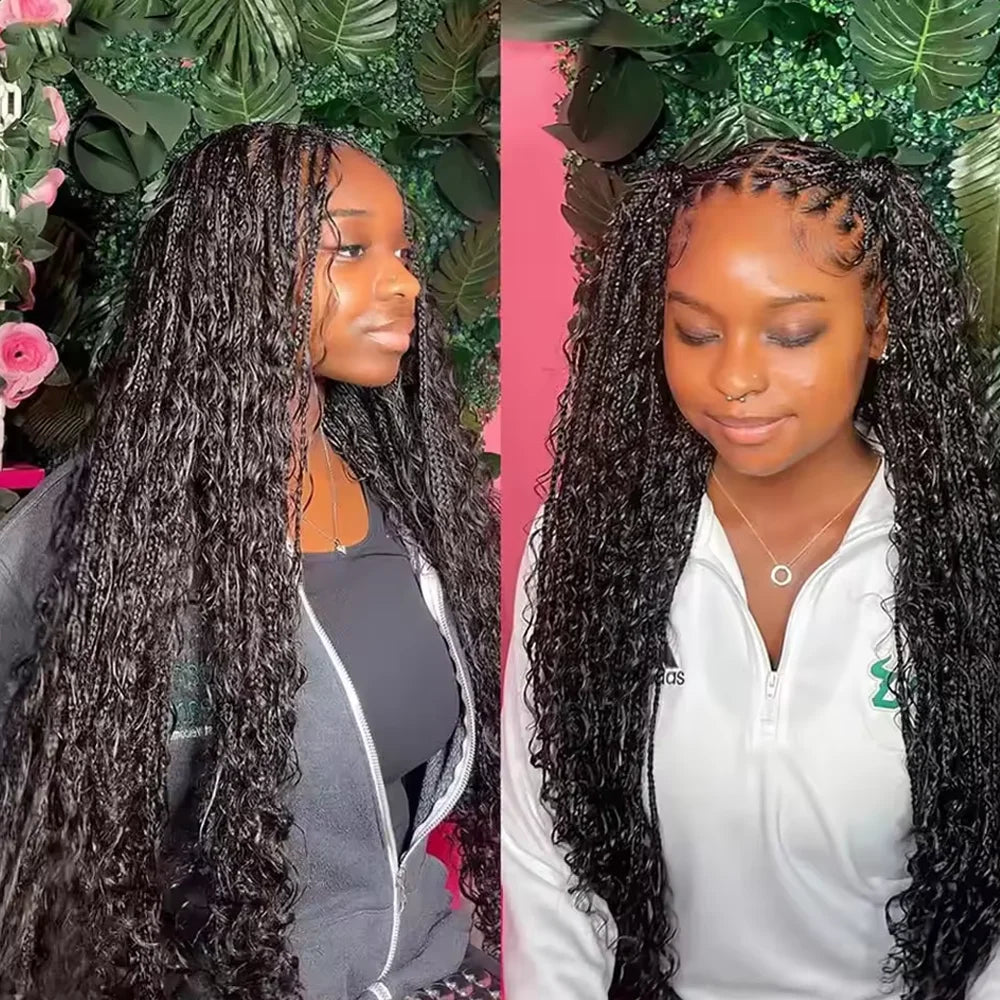 Human Braiding Hair Deep Water Wave Bulk 110g Bundles Full Thick No